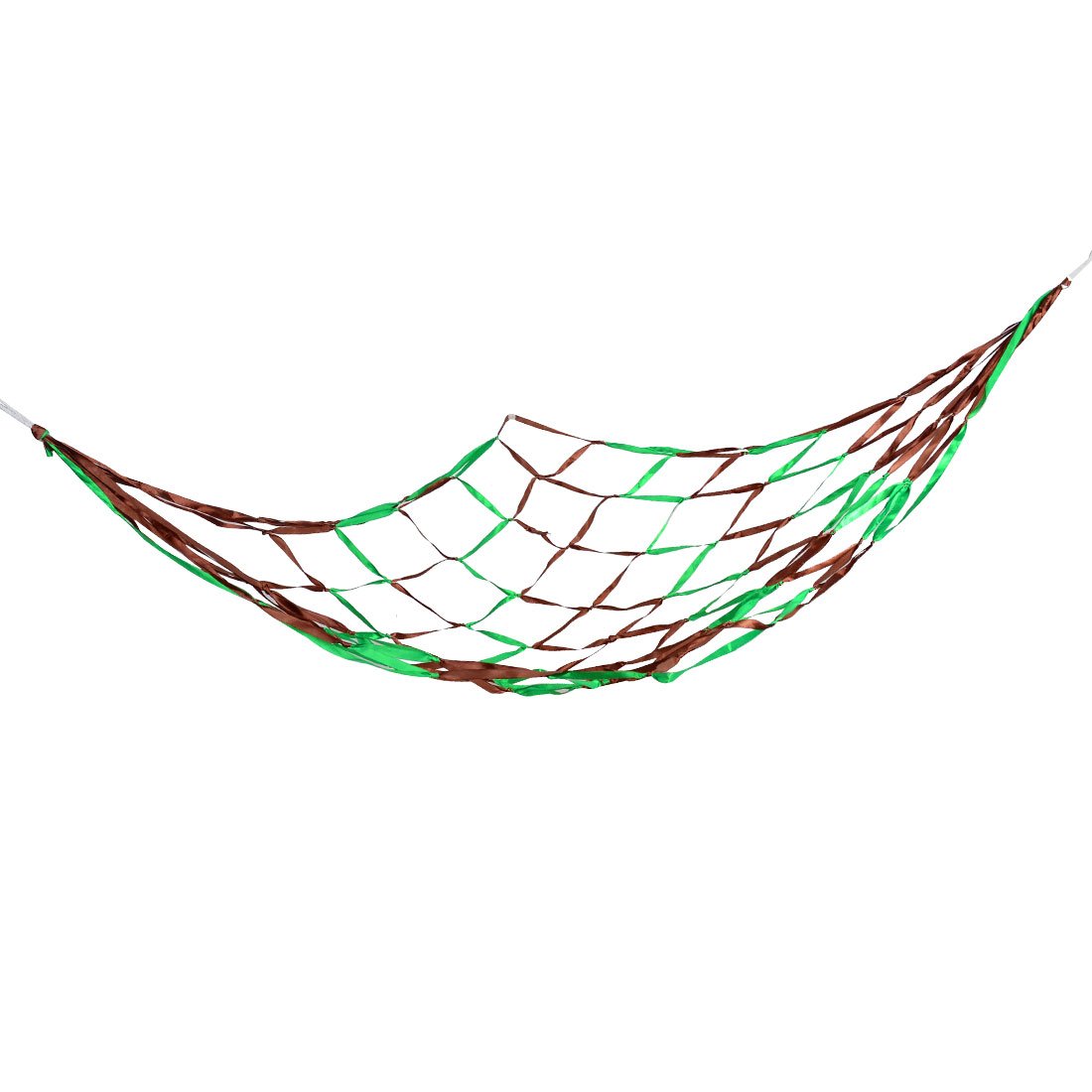 Ruilogod Backyard Swing Dark Brown Green Polyester Meshy Sleeping Bed Hammock 6.9Ft Length (id: 7ed 9ef 448 68b 3d5