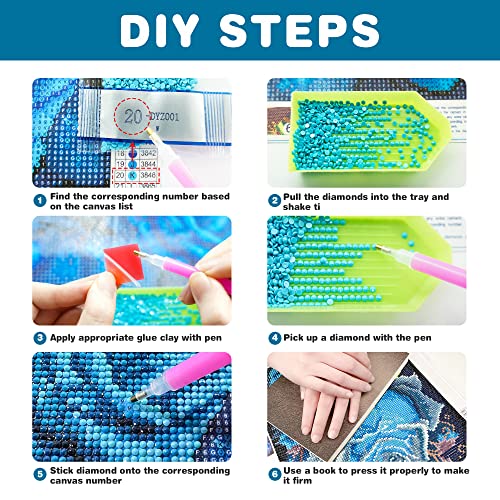 Novastar Butterfly Rose Diamond Painting Kits For Adults, 12X16 Inch Full Drill Diamond Art Kit For Adults Beginner, Diy 5D Diamond Dots Painting Craft For Home Wall Decor (Butterfly Rose) #TOP2