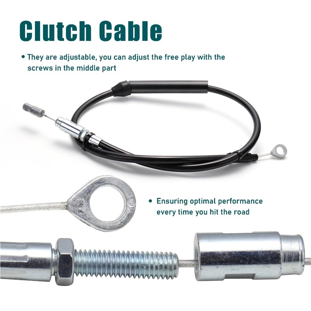 Kit de cables extendidos para manillar 16 ", Cable embrague línea freno, Cables electrónicos acelerador para Softail 2018-2024