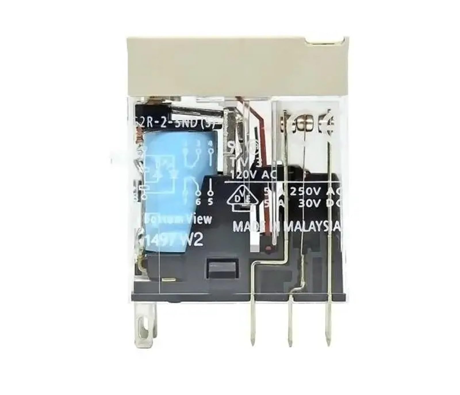 Relais électromagnétique G2R-2-SND DC24V 5A à 8 broches - 7
