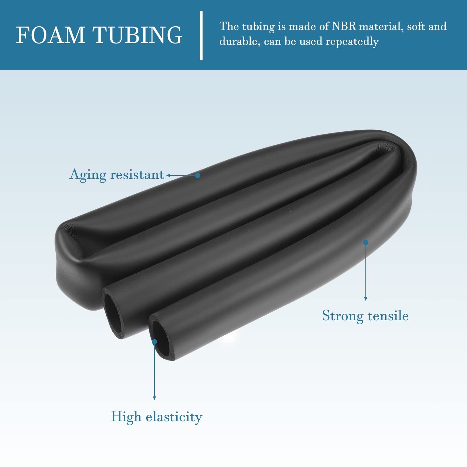 Tuyau Mousse Antidérapant QUARKZMAN 6mm X 16mm 1m Mousse Poignée Tube Flexible Antidérapant Pour Tube Protection Câble Poignée Tuyau Mousse Antidérapant QUARKZMAN 6mm X 16mm 1m Mousse Poignée Tube Flexible Antidérapant Pour Tube Protection Câble Poignée
