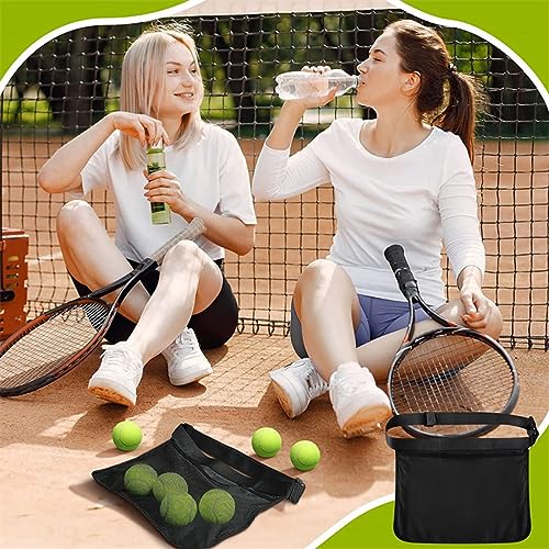 Tennisballhalter,Pickleball-Taillenbehälter Seiltasche,Golftaschen-Organizer,Bälle-Aufbewahrungstaschen,Tasche Für Tennisball,Tasche Netztasche Für Bälle,Tennis-Gürteltasche,Tennis-Aufbewahrungstasche