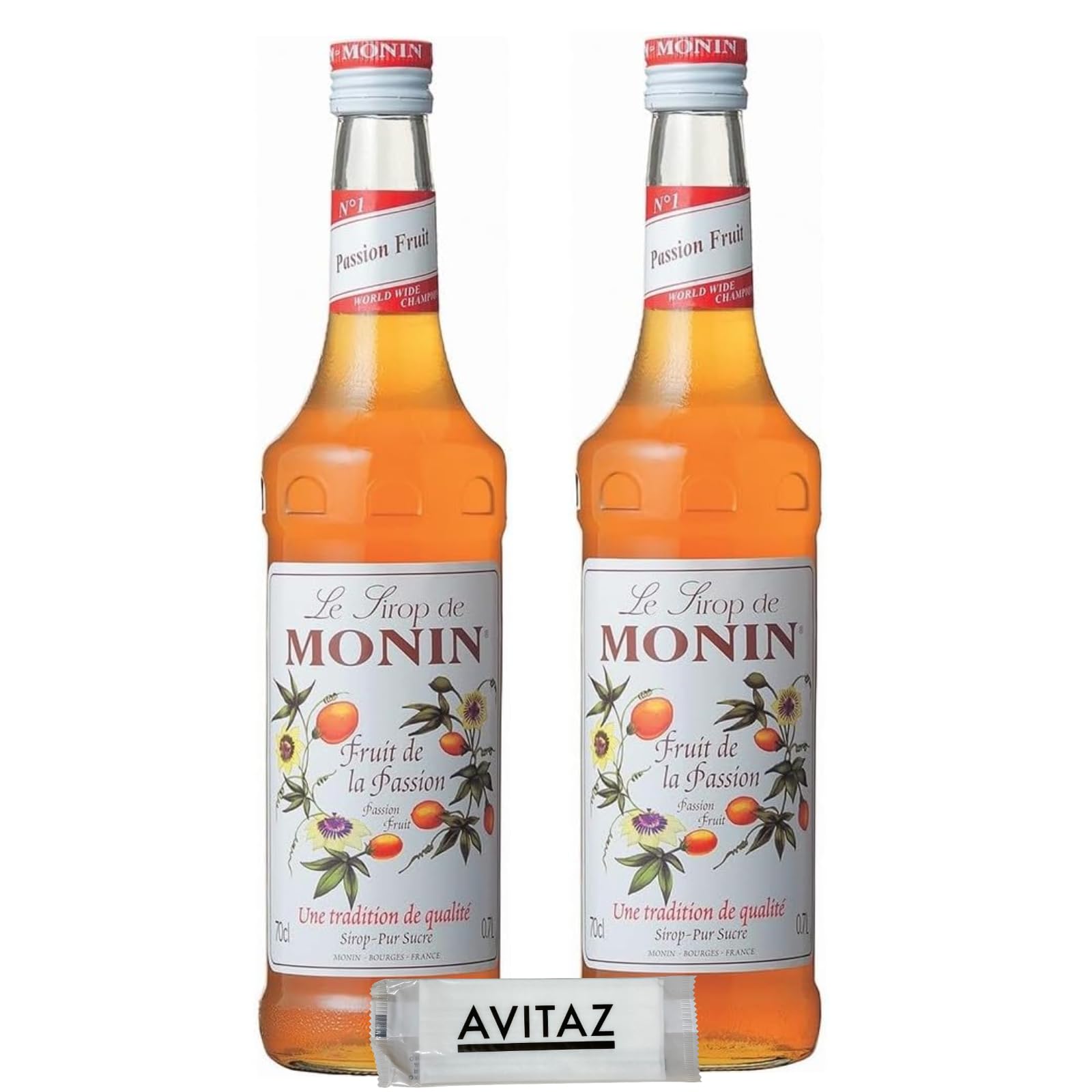 Amazon | MONIN モナン パッションフルーツ・シロップ 700ml×2本