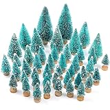 Múltiples tamaños: hay delicados mini árboles con 4 tamaños diferentes, a saber, 2 piezas en 4,92 pulgadas, 10 piezas en 3,45 pulgadas, 16 piezas en 2,56 pulgadas, 20 piezas en 1,77 pulgadas, 48 piezas en total; Para que pueda elegir diferentes tamaños para satisfacer sus diversos requisitos