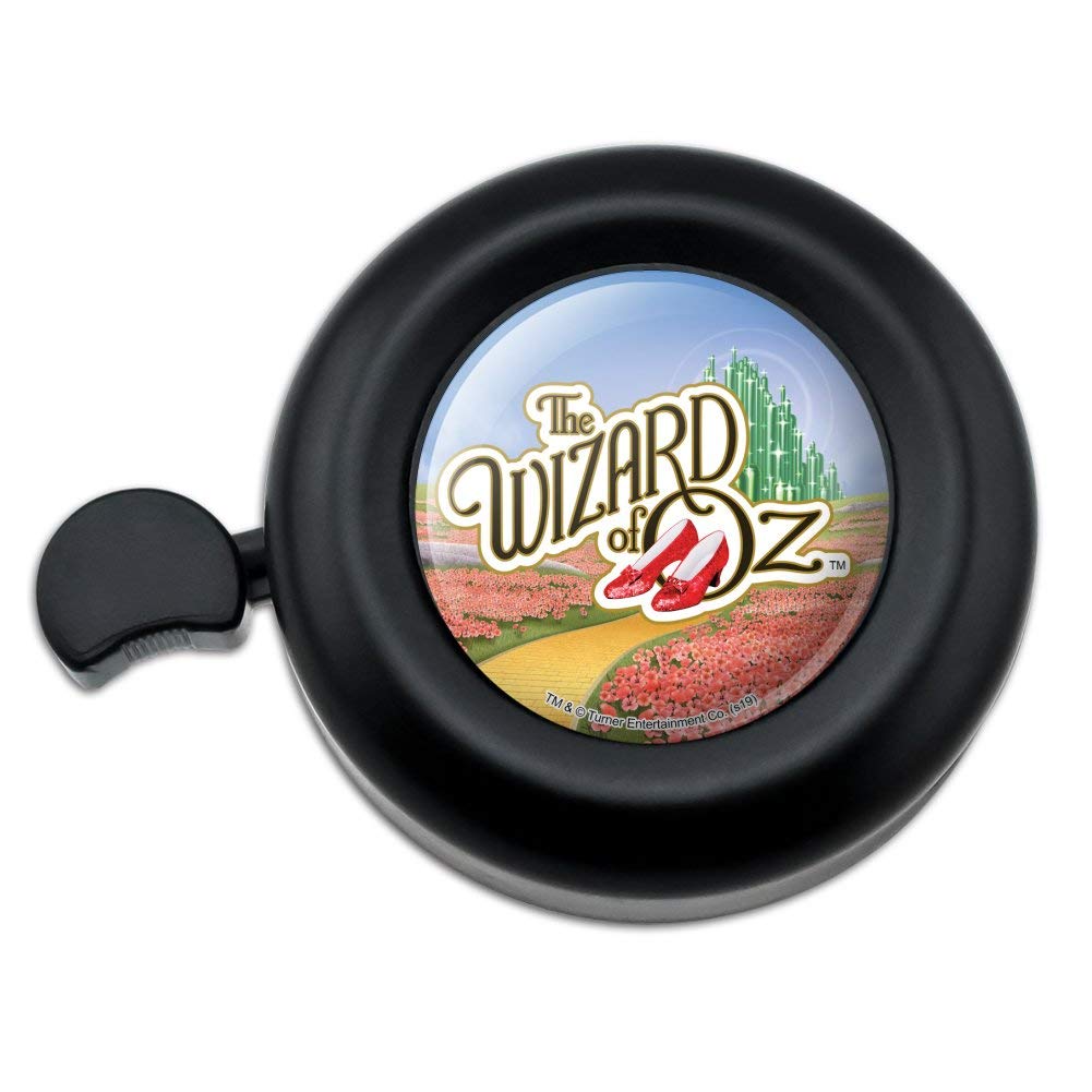GRAPHICS & MORE The Wizard of Oz Ruby Slippers Logo Bicycle Handlebar Bike Bell