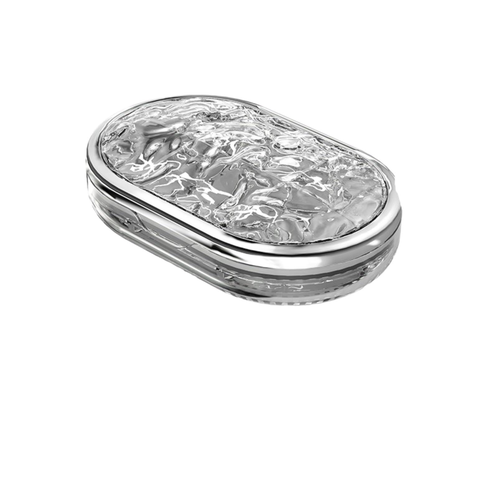 2PCS Travel Pill Organizer Box, Portable Pill Case, Pill Box Dispenser, with 10 Compartments for Different Medicines