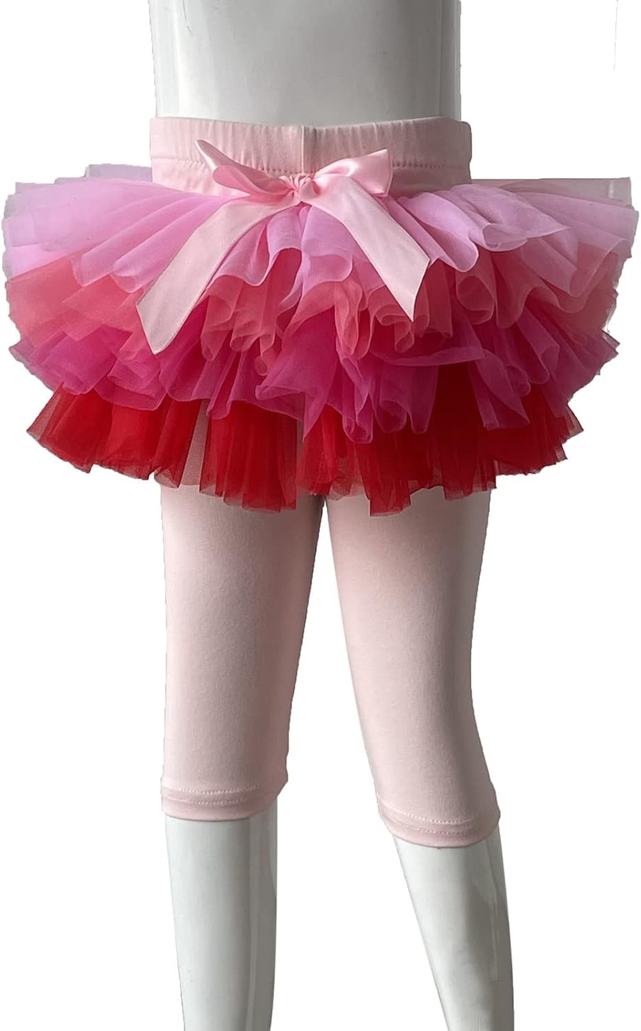 Dresses for Teens Girls Footless Leggings with Tutu Ruffle,Stretchy Cotton Pantskirt Toddler Girl Skirt Shorts