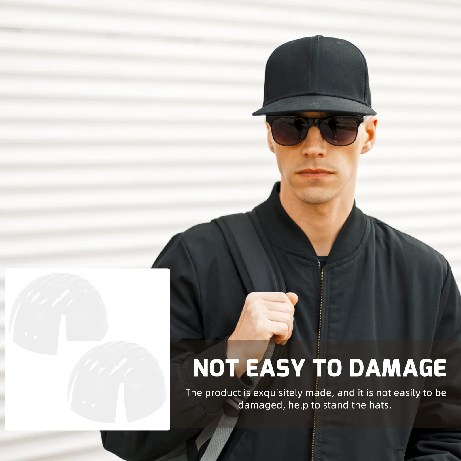 Alipis Baseball Cap Hard Hat Insert Anti-Collision Safety Helmet Inner Liner Lightweight Head Protection for Work and Sports 7.9X7.2X3.5 Inch - Image 3