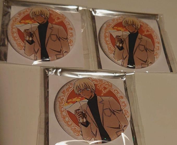 季節のおすすめ商品 コナン トムス 缶バッジ カントリー ブレイク