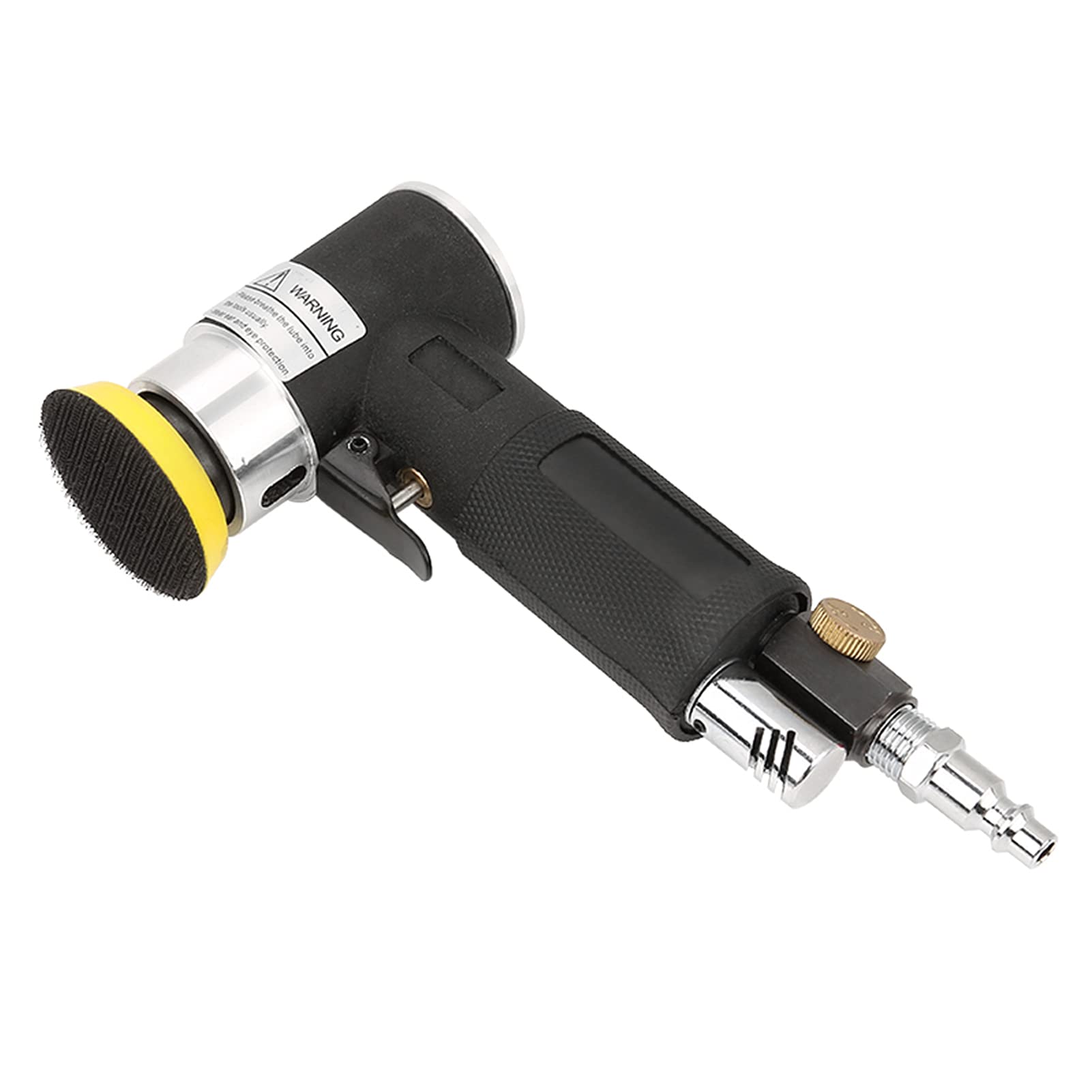 Mini Lijadora de ángulo de Aire, Máquina Pulidora Neumática, Almohadilla de Lijado Orbital de 2 Pulgadas y 3 Pulgadas, Almohadillas de Lijado de 2 Pulgadas y 3 Pulgadas