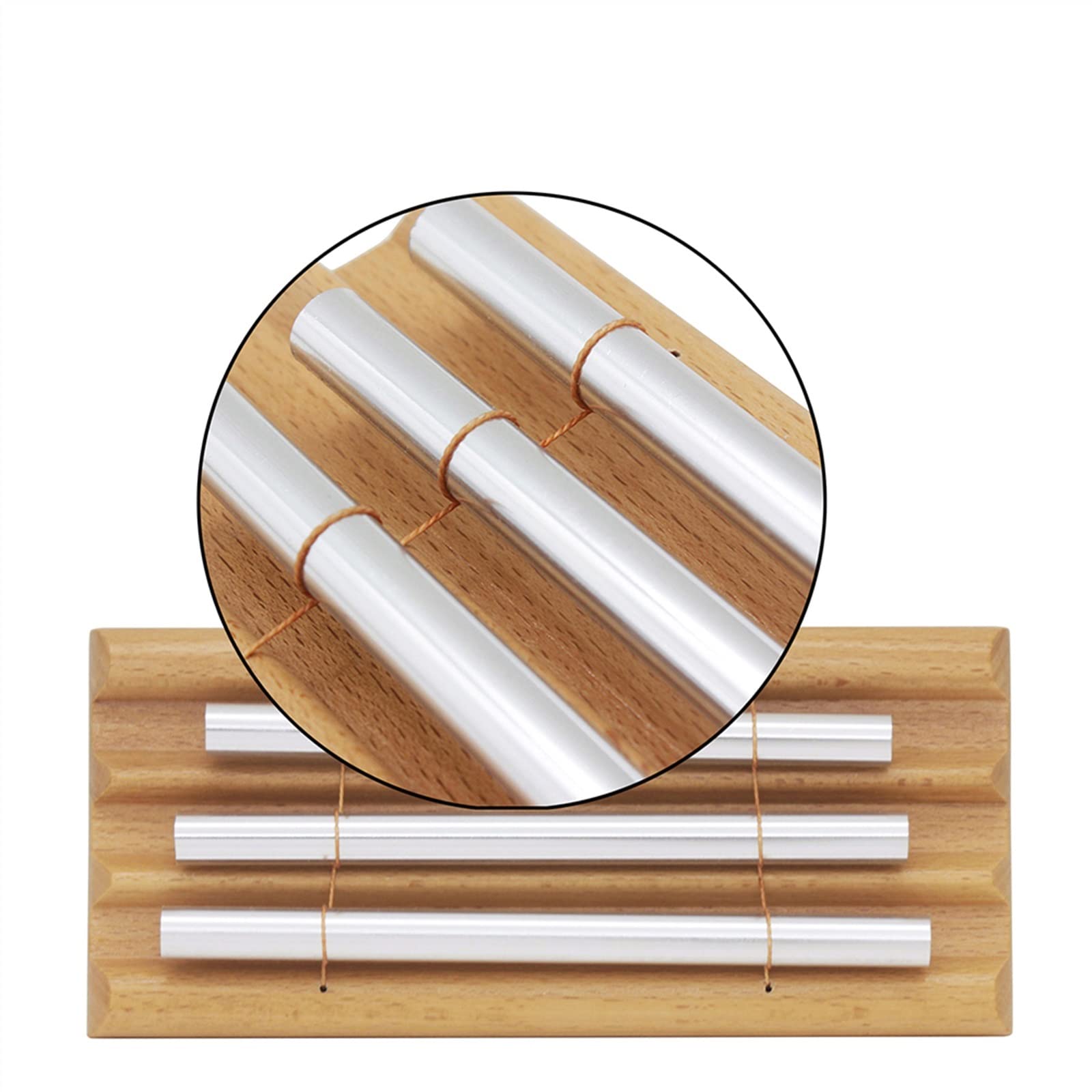 Percussão Musical Campanelli Eolici A 3 Toni Campanelli Eolici Da Tavolo Campanella A Vento Per Principianti In Legno Strumento Musicale A Percussione Educativo Con Maglio Xilofoni