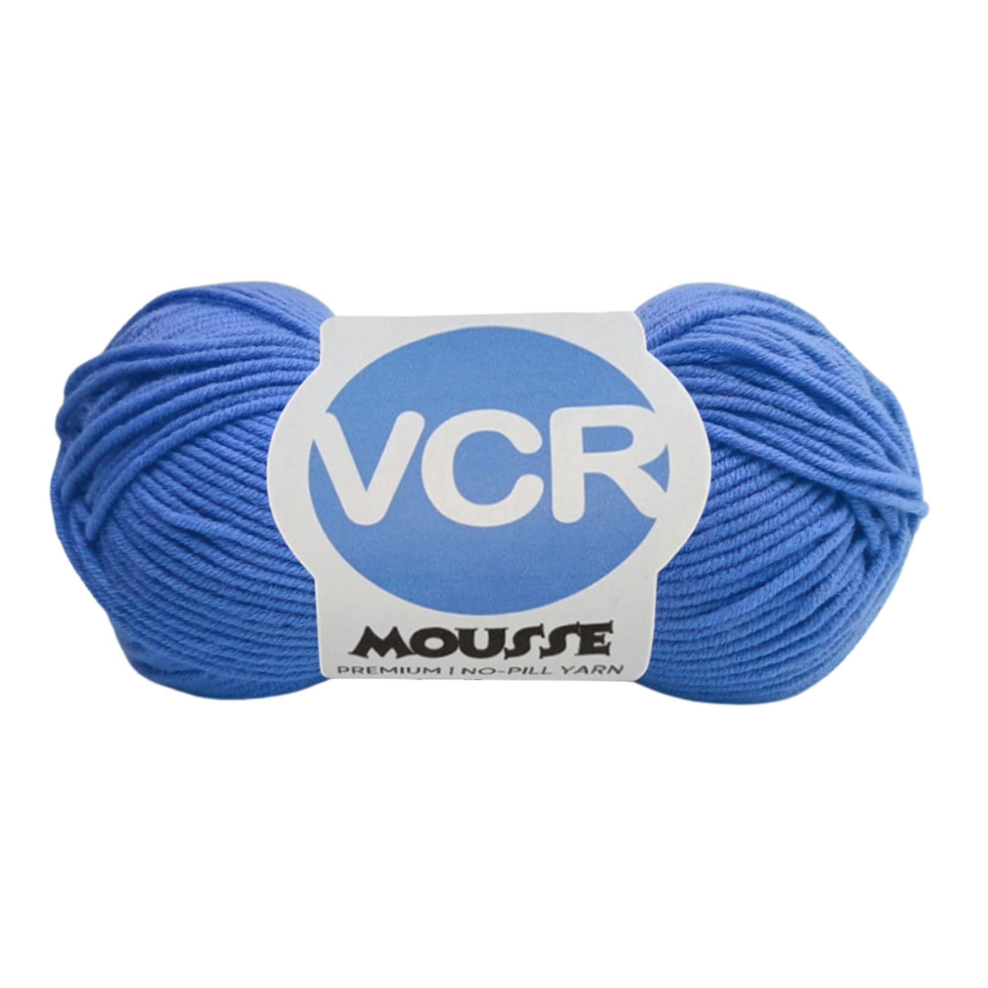 VCR 4ply Royal Blue Yarn, 100 Grams Hank, 190 Meters Length, Acrylic Ball for Crochet and Knitting, Soft Crosia Threads, Pack of 1 Yarn, Suitable for DIY Crafts