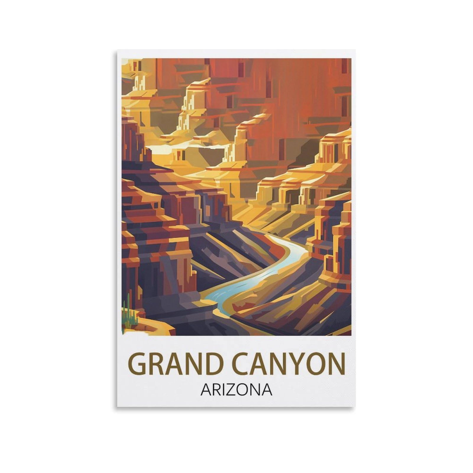 EZMLFA 5D Diamond Art Kits for Beginner,Grand Canyon Arizonas,Diamond Art House DIY Diamond Art Kits for Home Wall Decor 40x50cm