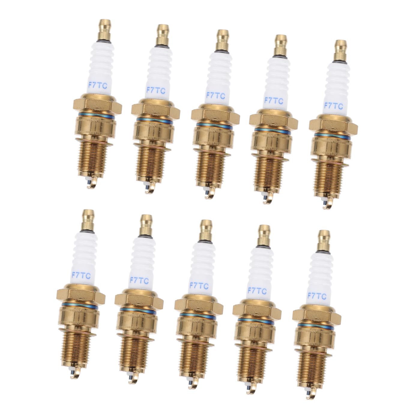 POPETPOP 10 Bujías para Generador de Gasolina Boquilla del Generador Exterior para Motores de Jardinería Fáciles de Instalar