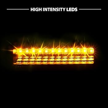 Amazon.com: AmeriLite Black LED Parking Turn Signal Lights