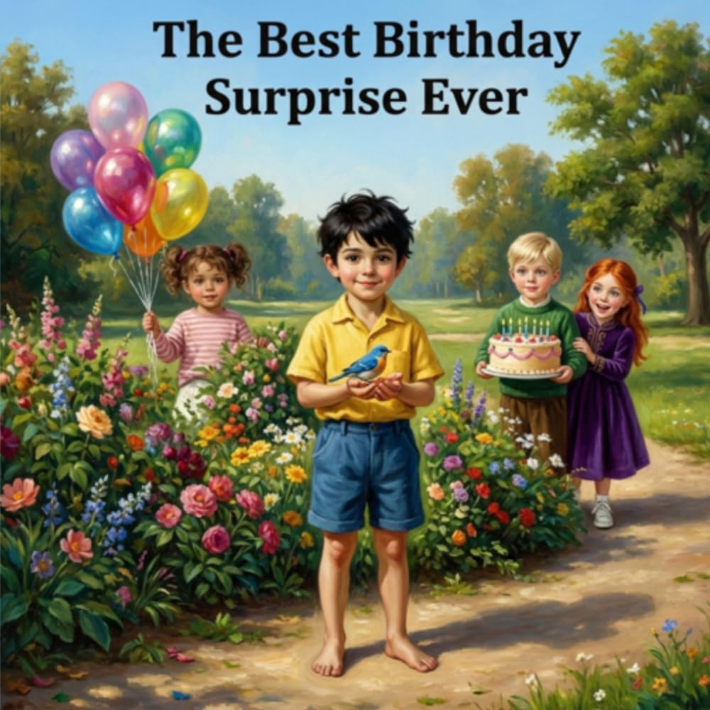 The Best Birthday Surprise Ever: A Heartwarming Children’s Story About Kindness, Friendship, and a Magical Birthday Celebration