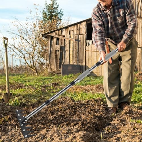 Outils de jardinage désherbage à manche long contre le mal de dos - 3