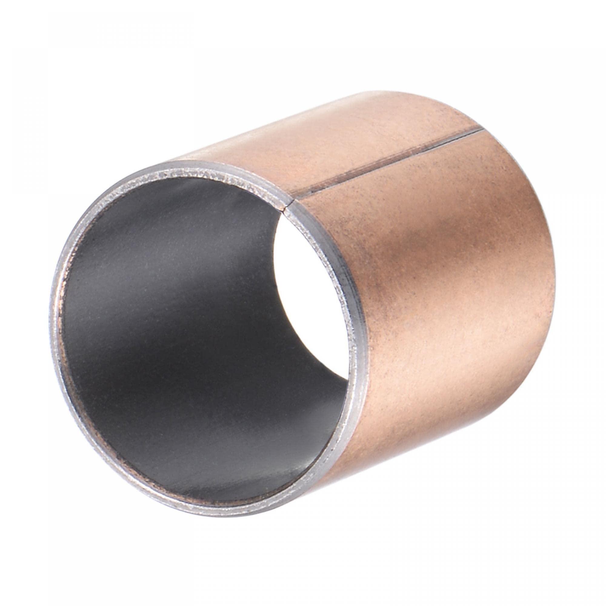 Produktbild von 2x ölfreie Gleitlager – 18 Mm Bohrung, 20 Mm Außen-Ø, 25 Mm Länge, Wartungsfrei, Selbstschmierend