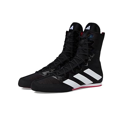 adidas Box Hog 4 Shoes Black/White/Pure Ruby