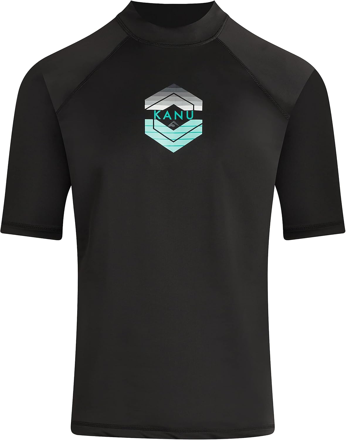 Kanu Surf Mens Mercury UPF 50+ Short Sleeve Sun Protective Rashguard Swim Shirt