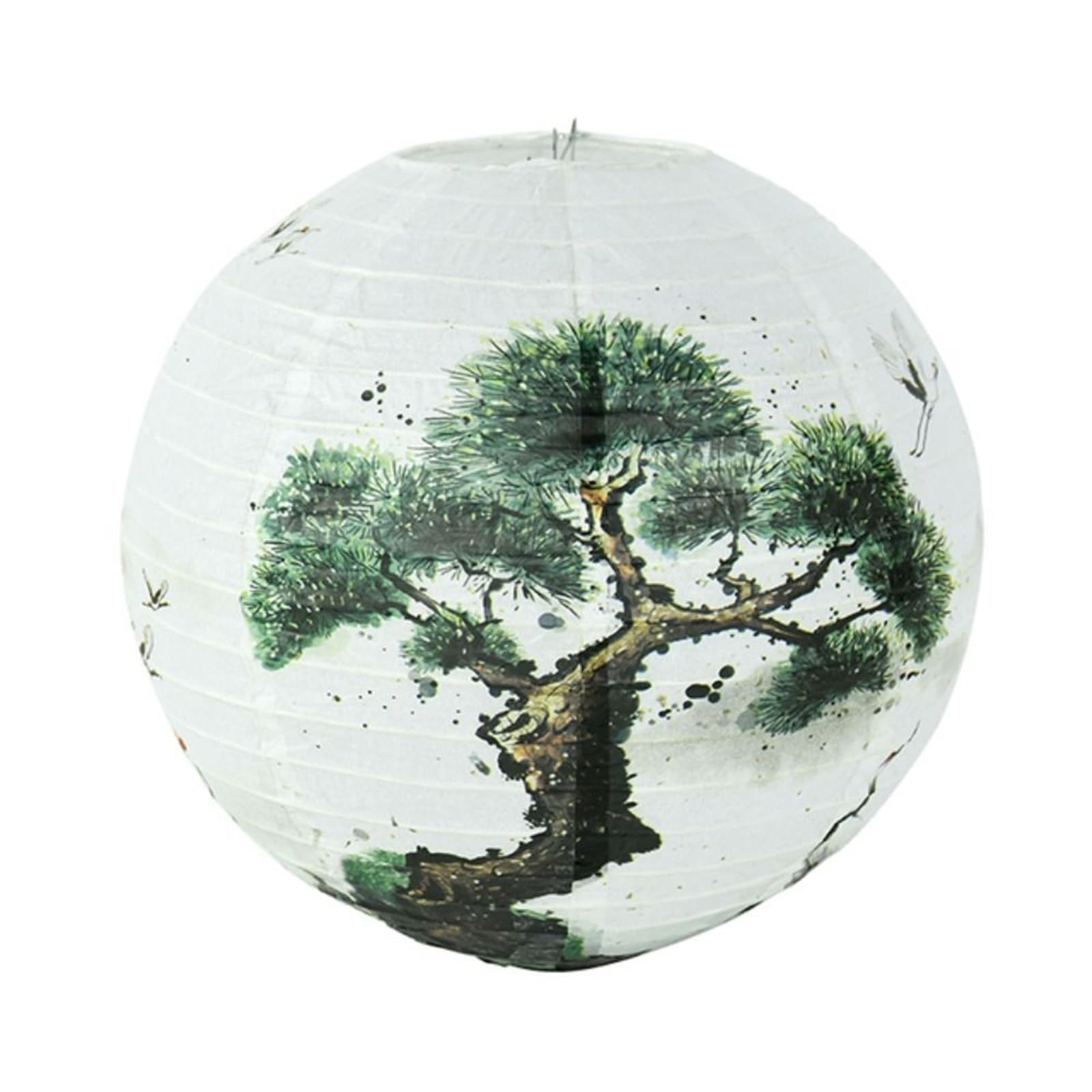 Wsqhao Color5 10Pcs Festival Party Paper Lantern Lampshade Flower Round Lamp For Party(Color5)