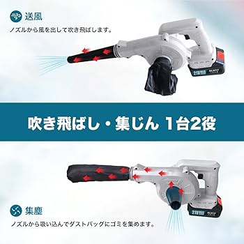 sandoo　コードレスブロワー　２役（吸塵も可・2way） sandoo コードレスブロワー 2役（吸塵も可・2way） Amazon.co