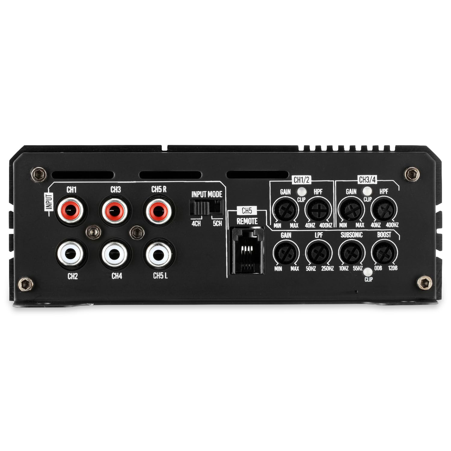 CT Sounds CT-1500.5D 1800W RMS - Amplificador de coche de 5 canales clase D de rango completo
