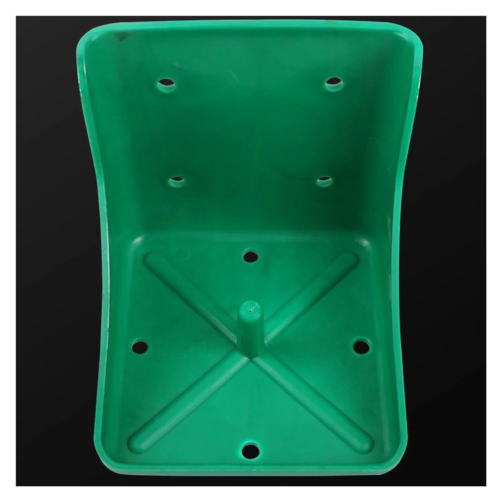 Supporto per blocchi di sale, 2 pezzi, supporto per blocchi di sale minerali, per mucca, cervo, capra, pecora, bestiame, leccare il bestiame in cortile (verde)