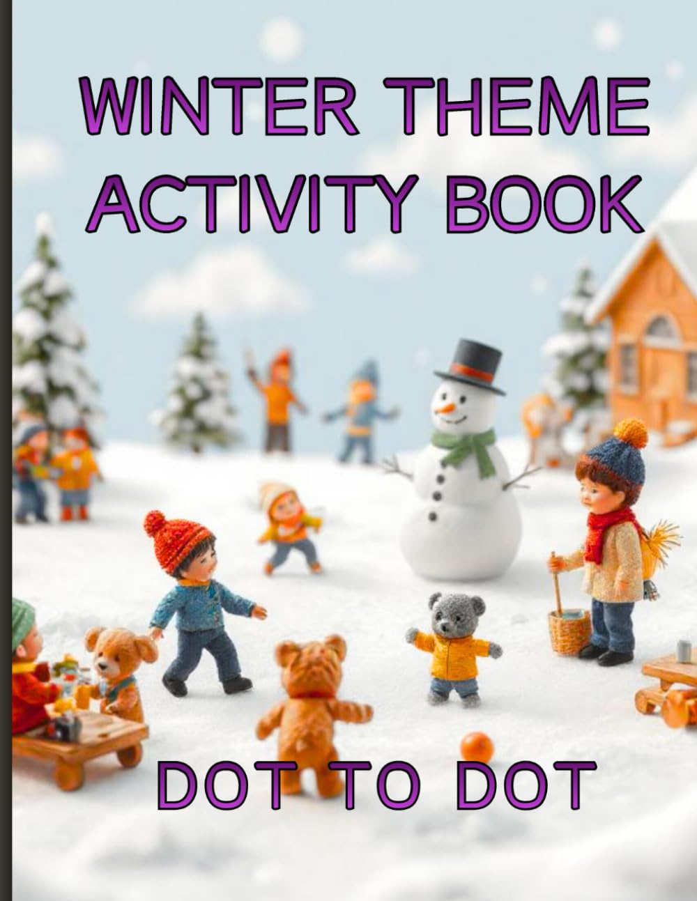 Winter Theme Activity Book - Dot To Dot