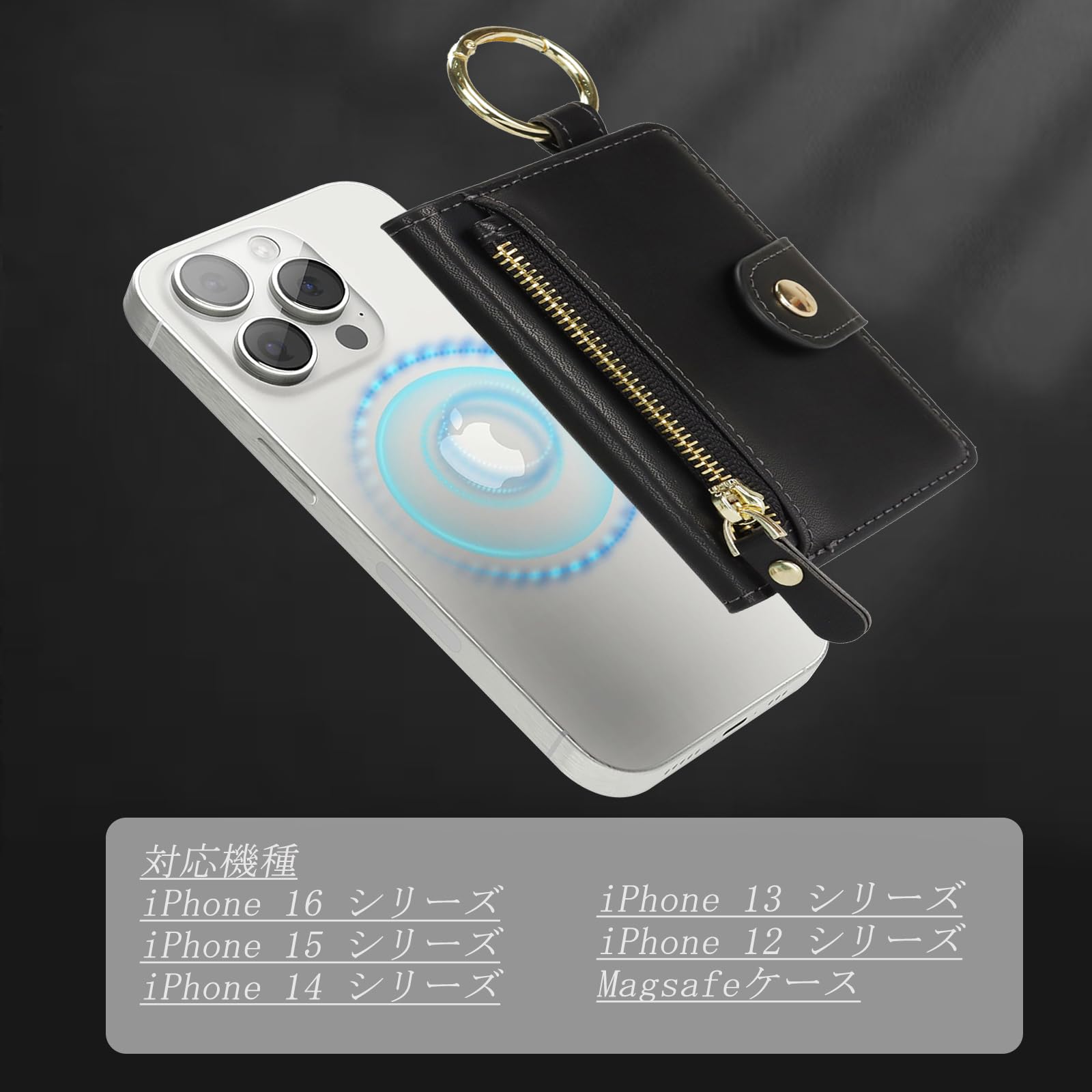 Amazon.co.jp: Havaya カードケース magsafe カード入れ