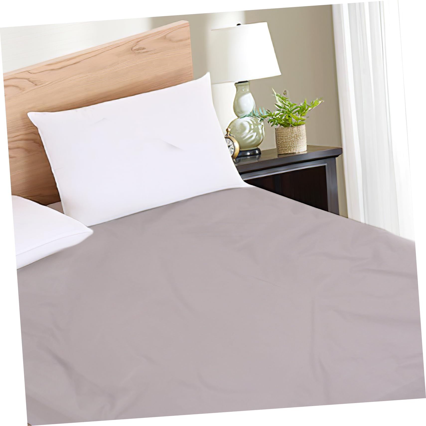 Housse De Matelas Imperméable Drap-Housse Ajusté Profond Lavable Machine Confort Optimal Anti-dérapant pour Lit Simple