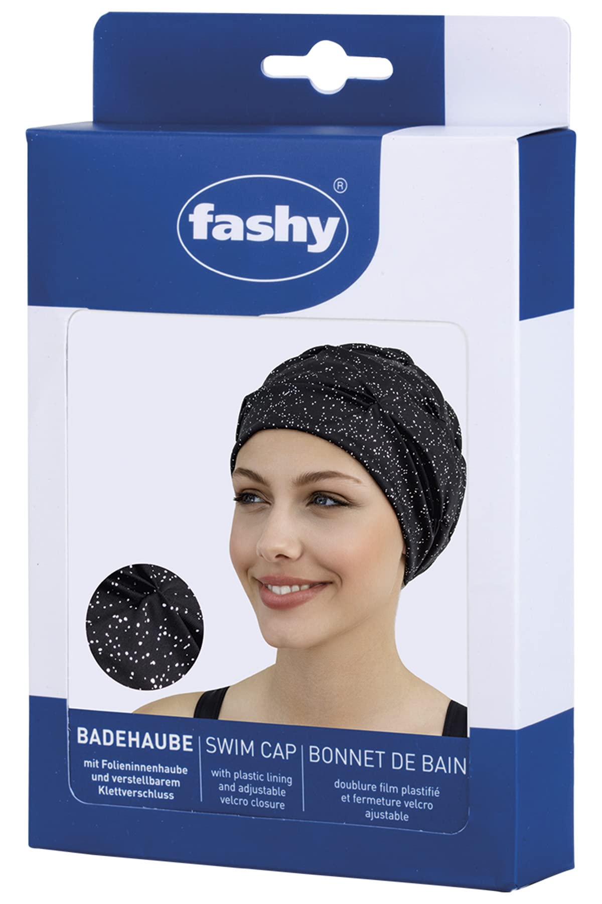 Fashy Bonnet De Bain Avec Strass – Polyester, étanche, Effet Ciel étoilé – 3434 20