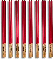 Baquetas Timbale Nogueira de 0,464 polegadas, 8 pares (16 varas), 40 cm duráveis para salsa e percussão latina – Série Artist