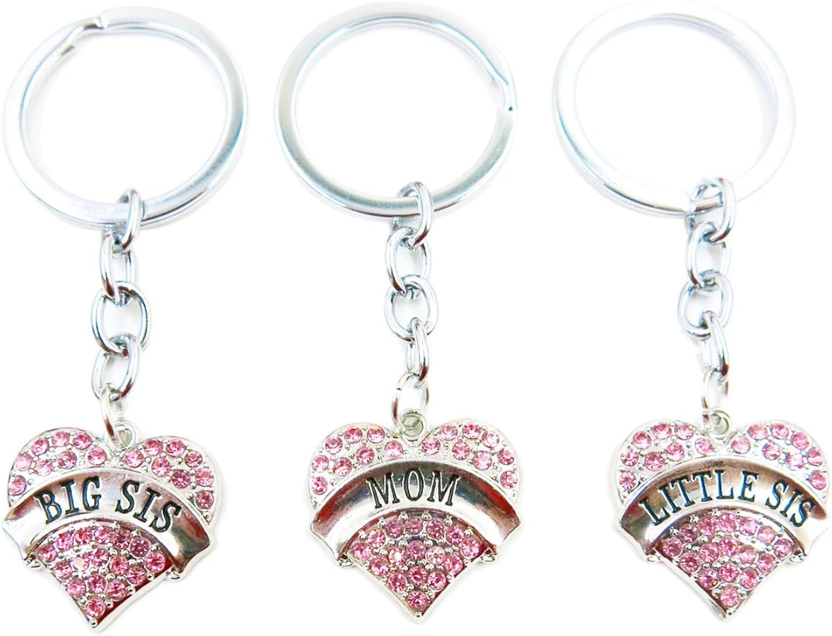 Charm.L Grace Matching Keychains Set Minneapolis Mall Big Mom Heart