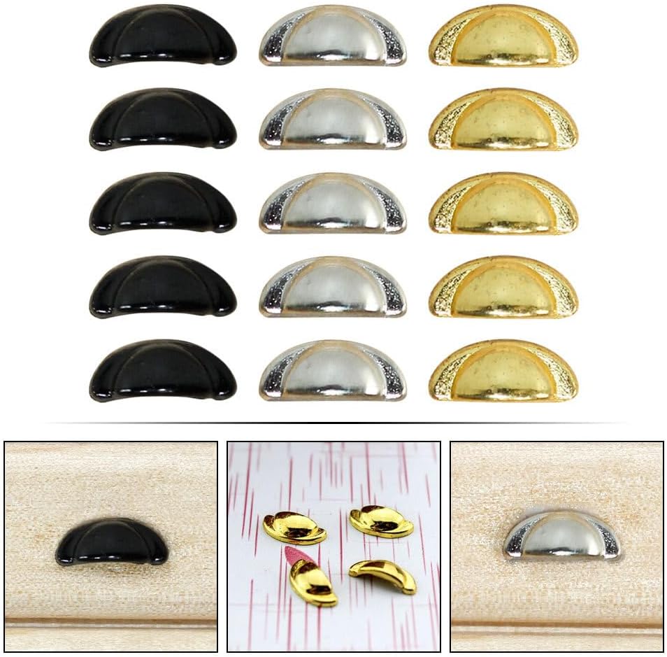 Yardwe 30 Pcs Wood Knobs for Cabinets and Crafts Miniature 1 12 Scale Dollhouse Drawer Handles Small Furniture Pulls for Mini Furniture Accessories