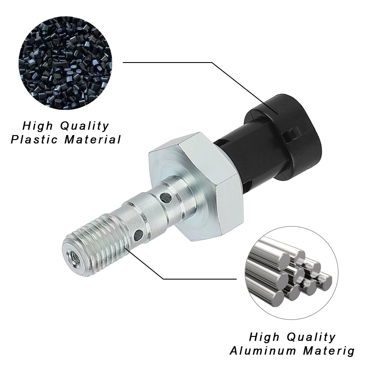 Brake Pressure Switch 4014262 Compatible with 2015-2025 Polaris Ranger 500,570,1000,XP 1000,Crew General 1000,XP RZR Pro,XP,Trail,Turbo Sportsman 570 Replaces 4081117
