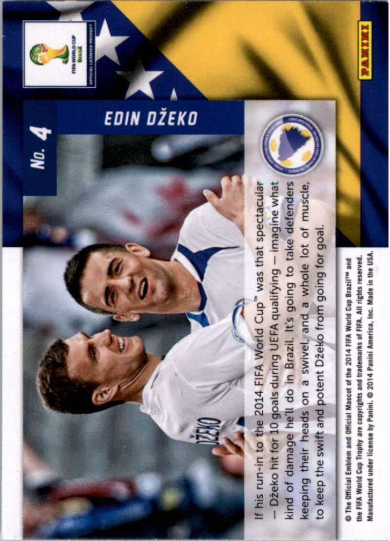 Amazon.com: 2014 Panini World Cup Prizm Net Finders #4 Edin Dzeko