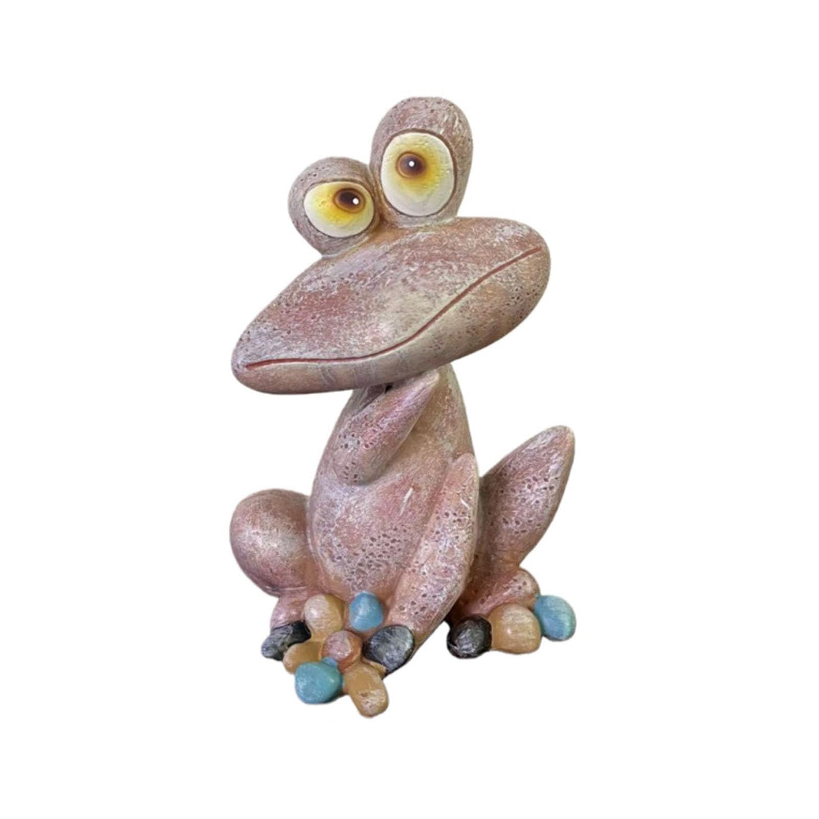 matumou Garden Statue, Cartoon Figurine, Waterproof Resin Sculpture for Yard Patio Lawn Decor