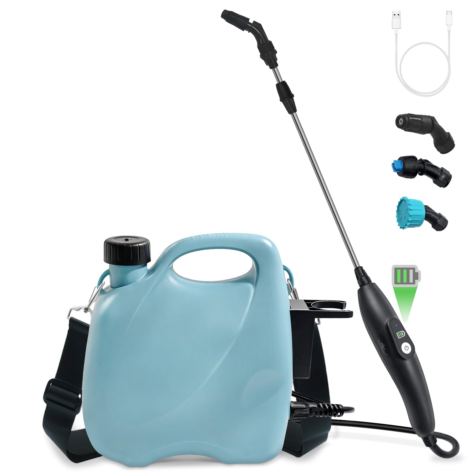 Photo 1 of Battery Powered Sprayer 1.35 Gallon, Lawn