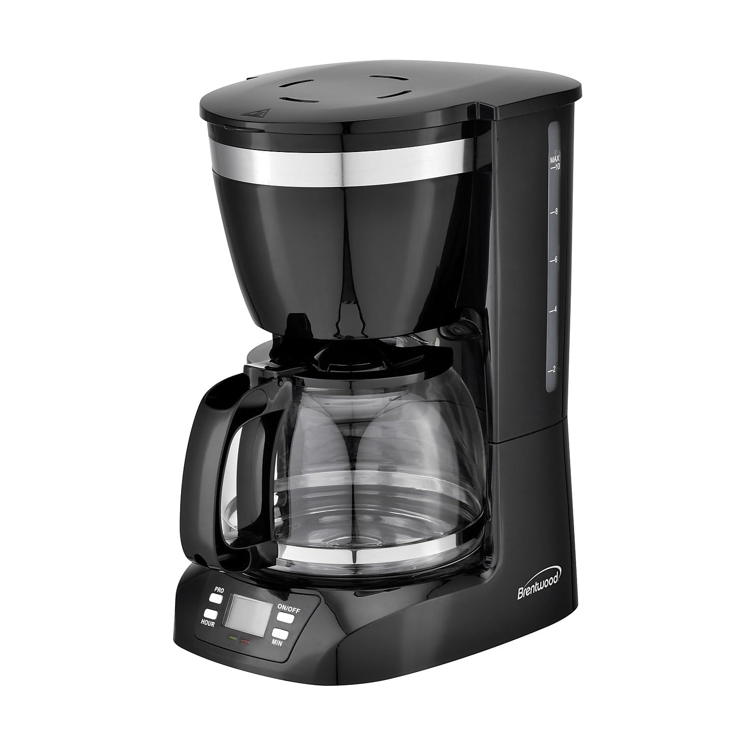 Brentwood Appliances BTWTS219BK 10-Cup Digital Coffee Maker (Black), One Size