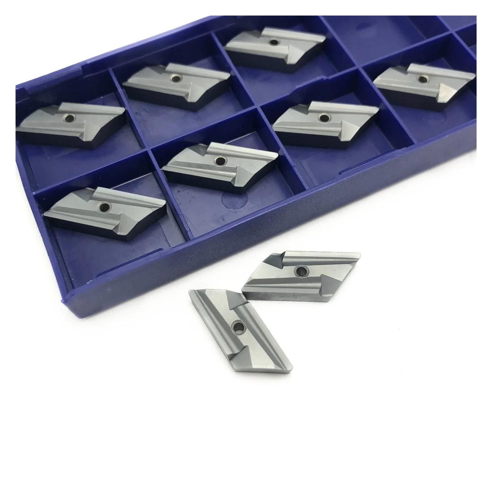 Plaquette amovible KNUX160405R LT10 pour le chariotage et le profilage des métaux