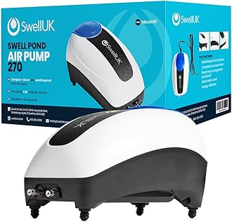 Swell Pond Air Pump 270 | Robust Fish Pond Essential | 3 Year Guarantee