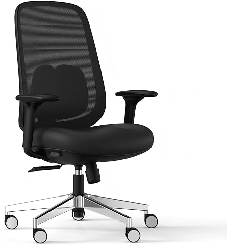 HANCHEN Ergonomic Office Chair with Lumbar Support and 3D Armrests
