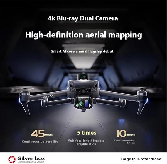Single Battery,P7 Max 3-Axis Brushless Gimbal 5g Digital Image Transmission Laser Obstacle Avoidance With Airdrop Screen Control Drone Flying Drone For Outdoor Camping