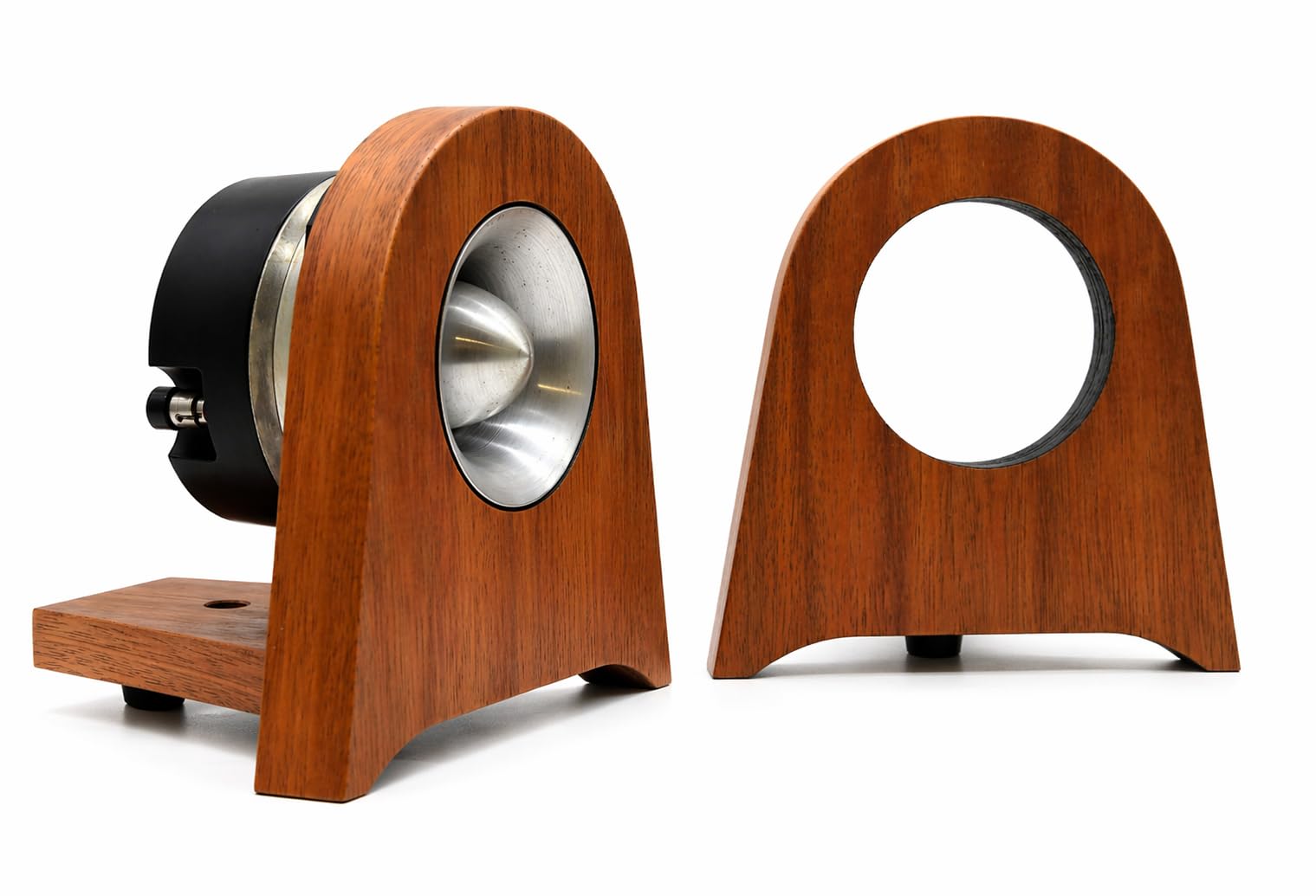 JBL 075 馬蹄形 旧型 マウント スタンド 077 2405 2402など JBL Tweeter stand 075 077 2402 2405 pair only stand walnut Set of