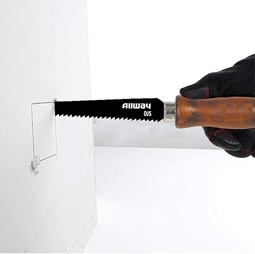 Miniatura 3 de ALLWAY DJS - Sierra Jab para paneles de yeso con mango de madera, 6-12 pulgadas