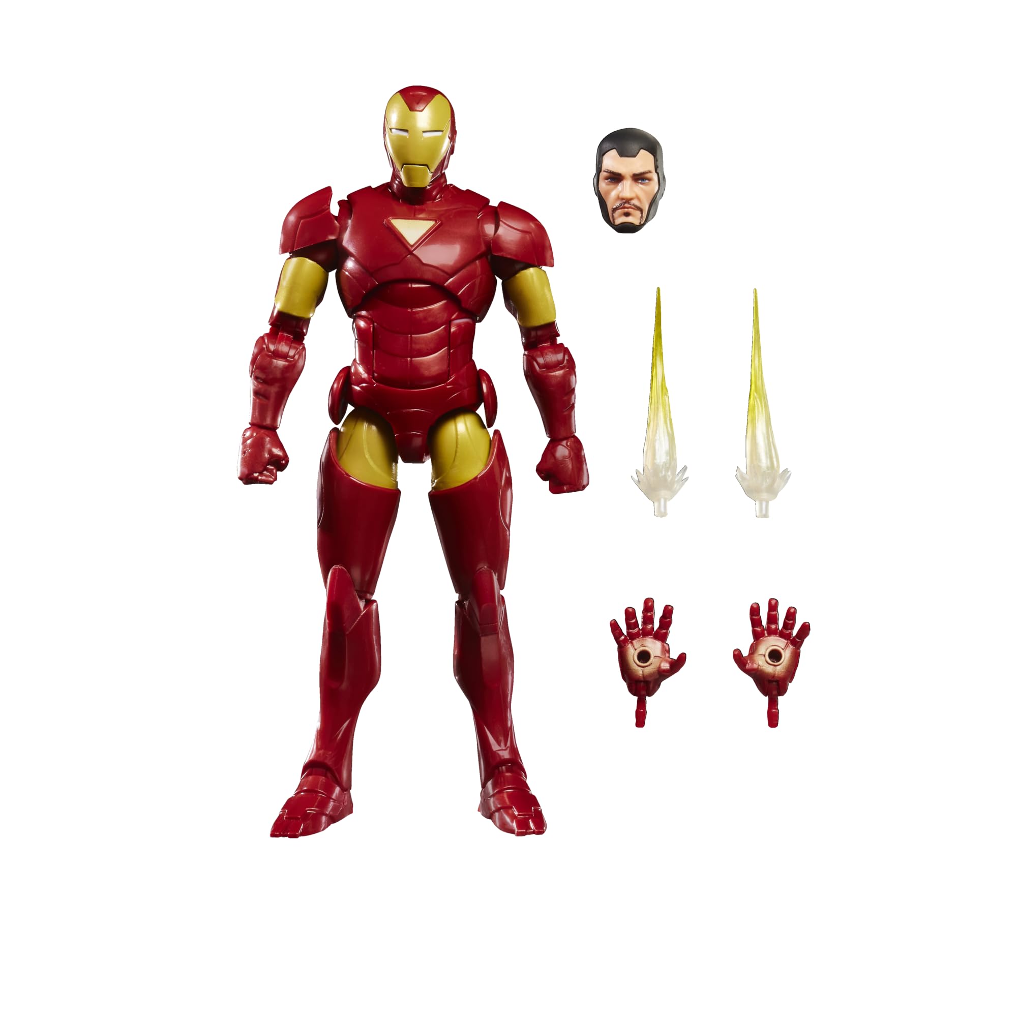 Iron Man (Extremis) i Mandaryn z serii Marvel Legends, 15-centymetrowe figurki kolekcjonerskie z komiksów Avengers