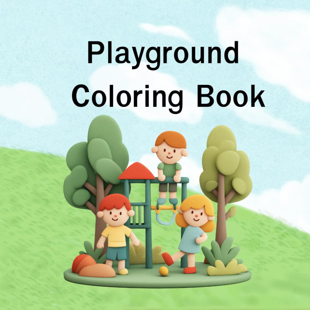 Playground Coloring Book: Play, Imagine, and Color Happy Moments