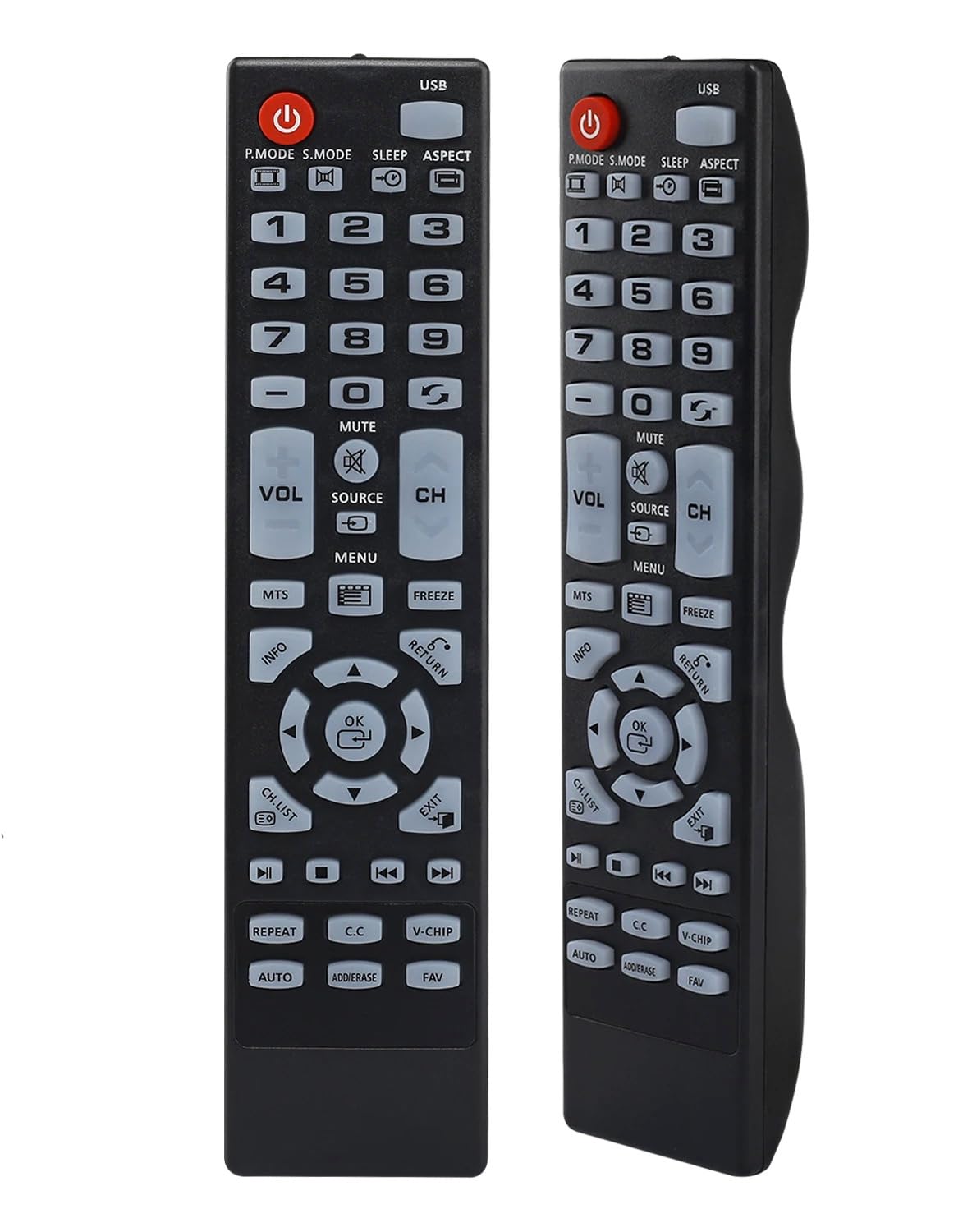 Replacement Remote Control Universal for Element TV ELEFW195 ELDFT406 ELEFW408 ELEFW247 ELEFT326 ELEFT426 ELEFW504 ELEFW505 ELEFW328 ELEFW3916