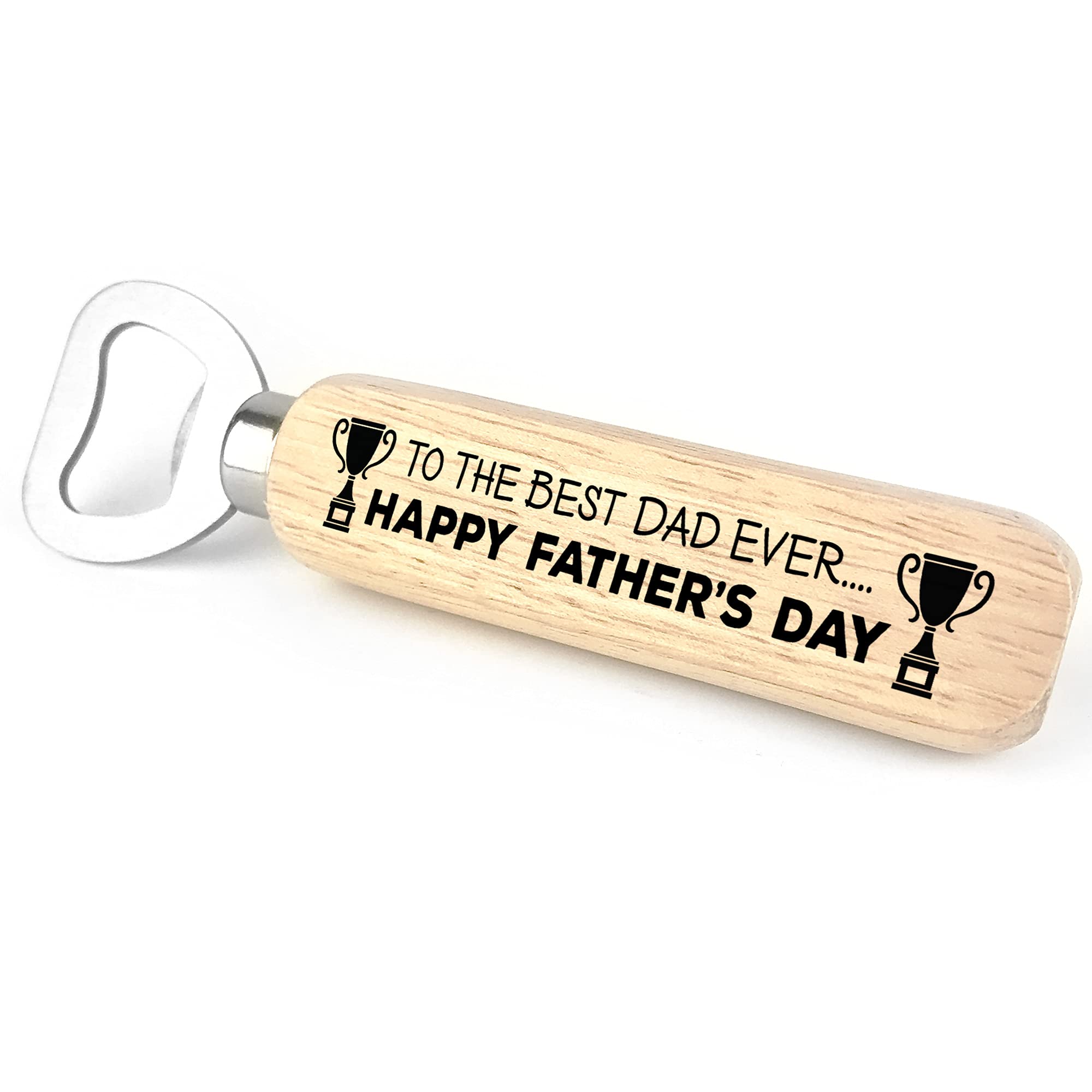 Novelty Dad Gift for Fathers Day Bottle Opener Thank You Gift from Daughter Son Keepsake